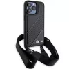 BMW BMHCP15X23PSCCK iPhone 15 Pro Max 6,7 inch Black Hardcase M Edition Carbon Stripe & Strap