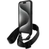 BMW BMHCP15X23PSCCK iPhone 15 Pro Max 6,7 inch Black Hardcase M Edition Carbon Stripe & Strap