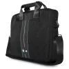 BMW Laptop Bag 16 inch Black Nylon Blue Stripe