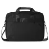 BMW Laptop Bag 16 inch Black Nylon Blue Stripe