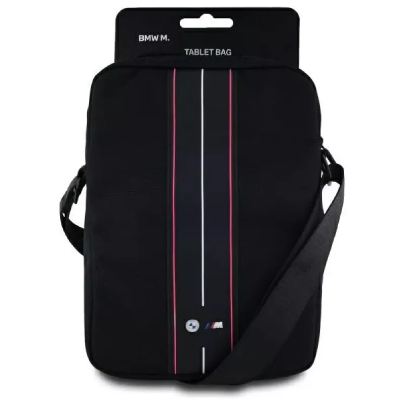 BMW M Collection Tablet Sleeve 8 inch Black Nylon Red Stripe