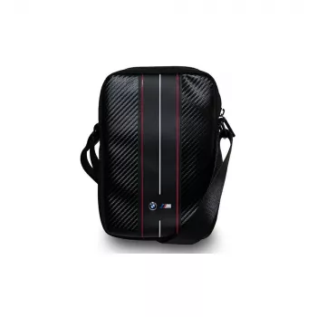 BMW M Collection Carbon Red Stripes Tablet Case für 10-Zoll-Tablets, Schwarz