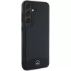 Mercedes-Benz Galaxy S24 Hardcase Leder Texturiert & Glatt MagSafe Schwarz
