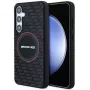 AMG AMHMS24S23SMRK Hardcase Silicone Carbon Pattern MagSafe für Samsung Galaxy S24 (S921) Schwarz