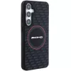 AMG AMHMS24S23SMRK Hardcase Silicone Carbon Pattern MagSafe für Samsung Galaxy S24 (S921) Schwarz