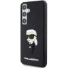 Karl Lagerfeld KLHCS24M3DRKINK Hardcase 3D Rubber Ikonik für Samsung Galaxy S24+ Schwarz