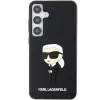 Karl Lagerfeld KLHCS24M3DRKINK Hardcase 3D Rubber Ikonik für Samsung Galaxy S24+ Schwarz