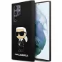 Karl Lagerfeld Ikonik Silicone Case for Samsung Galaxy S24 Ultra - Black