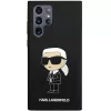 Karl Lagerfeld Ikonik Silicone Case for Samsung Galaxy S24 Ultra - Black