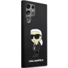 Karl Lagerfeld Ikonik Silicone Case for Samsung Galaxy S24 Ultra - Black