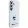 Karl Lagerfeld KLHCS24SHNCHTCT S24 S921 Transparent Hard Case IML Choupette für Samsung Galaxy S24