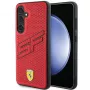 Ferrari FEHCS24MPINR S24+ S926 Red Hardcase Big SF Perforated für Samsung Galaxy S24+