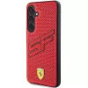 Ferrari FEHCS24MPINR S24+ S926 Red Hardcase Big SF Perforated für Samsung Galaxy S24+