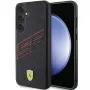 Ferrari FEHCS24MPINK S24+ S926 Black Hardcase Big SF Perforated für Samsung Galaxy S24+