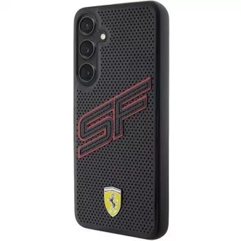 Ferrari FEHCS24MPINK S24+ S926 Black Hardcase Big SF Perforated für Samsung Galaxy S24+