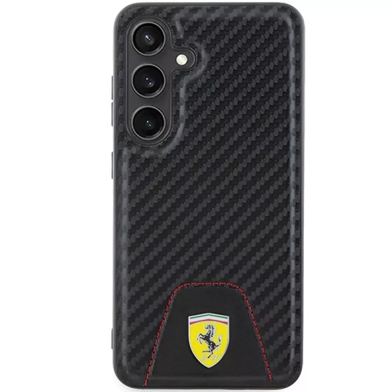 Ferrari FEHCS24SN3PUK S24 S921 Black Hardcase Carbon Stitched Bottom