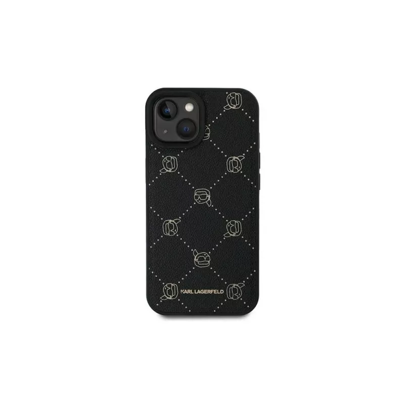 Karl Lagerfeld KLHMP15MPGKHPHK iPhone 15 Plus 6,7 inch Black Karl Head MagSafe Case