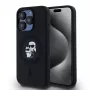 Karl Lagerfeld KLHMP15LSCMKCRHK iPhone 15 Pro 6.1 Black Hardcase Silicone Karl & Choupette MagSafe