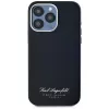Karl Lagerfeld Hotel RSG Case für Apple iPhone 15 Pro, Schwarz
