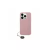 Karl Lagerfeld KLHCP15SPSAKDGCP iPhone 15 / 14 / 13 6.1 Pink Hardcase Saffiano Rhinestones & Charm