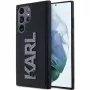 Karl Lagerfeld KLHCS24L3DMBKCK Samsung Galaxy S24 Ultra Hard Case Black 3D Rubber Glitter Logo
