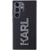 Karl Lagerfeld KLHCS24L3DMBKCK Samsung Galaxy S24 Ultra Hard Case Black 3D Rubber Glitter Logo