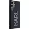 Karl Lagerfeld KLHCS24L3DMBKCK Samsung Galaxy S24 Ultra Hard Case Black 3D Rubber Glitter Logo