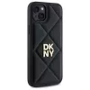 DKNY DKHCP15MPQDSLK Quilted Stack Logo Case für iPhone 15 Plus 6,7 inch Schwarz