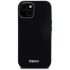 DKNY DKHMP14SSMCHLK Hardcase Liquid Silicone MagSafe Case für iPhone 13/14/15 6,1 Zoll Schwarz