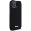 DKNY DKHMP14SSMCHLK Hardcase Liquid Silicone MagSafe Case für iPhone 13/14/15 6,1 Zoll Schwarz