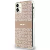 DKNY DKHMN61HRHSEP Hardcase für iPhone 11 / XR 6,1 inch Pink Mono & Stripe MagSafe