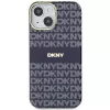 DKNY DKHMP15SHRHSEB Hard Case für iPhone 15/14/13 6,1 inch Blau Mono & Stripe IML MagSafe
