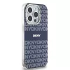 DKNY DKHMP15LHRHSEB iPhone 15 Pro 6.1 Blue Hardcase IML Mono & Stripe MagSafe