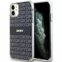 DKNY DKHMN61HRHSEK Hard Case für Apple iPhone 11 / iPhone XR 6,1 inch Schwarz IML Mono & Stripe MagSafe