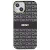 DKNY DKHMP14SHRHSEK IML Mono & Stripe Hard Case für iPhone 14/15/13 6,1 inch Schwarz MagSafe