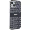 DKNY DKHMP14SHRHSEK IML Mono & Stripe Hard Case für iPhone 14/15/13 6,1 inch Schwarz MagSafe