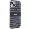 DKNY DKHMP15MHRHSEK Hard Case für iPhone 15 Plus / 14 Plus 6,7 inch Schwarz IML Mono & Stripe MagSafe