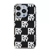 DKNY DKHCP15LHDLCEK Hardcase für Apple iPhone 15 Pro 6.1, schwarz, IML Checkered Mono Pattern