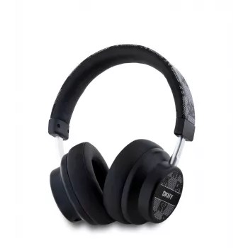 DKNY DKBHM2PCSHLK Bluetooth Over-Ear Kopfhörer, Schwarz kariertes Muster