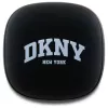 DKNY DKTWS3DNYAK Bluetooth-TWS-In-Ear-Kopfhörer mit Ladeetui, Gummi-Matt-Finish, Schwarz