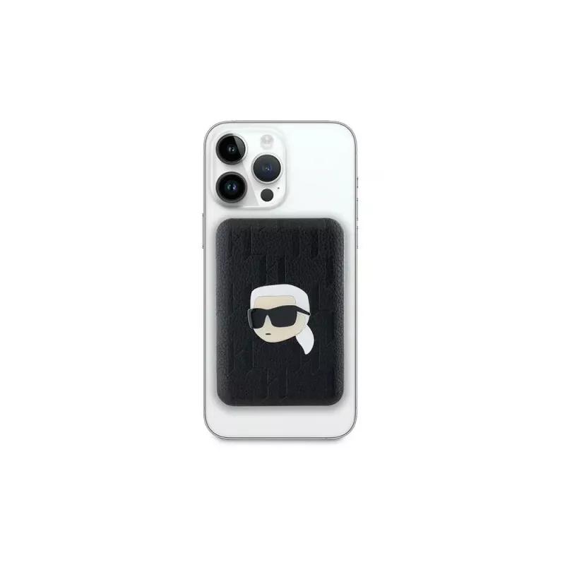 KARL LAGERFELD KLPB5FPGKSKIHK Wireless Power Bank 5000mAh 15W MagSafe Schwarz