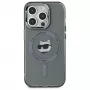 Karl Lagerfeld KF002417 iPhone 15 Pro Max 6,7 inch Black Hardcase IML Metal Choupette Head MagSafe