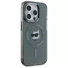 Karl Lagerfeld KF002417 iPhone 15 Pro Max 6,7 inch Black Hardcase IML Metal Choupette Head MagSafe