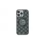 Karl Lagerfeld KLHMP15MHMCKMHK iPhone 15 Plus 6,7 inch Black IML Monogram Karl & Choupette Head MagSafe Case