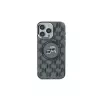 Karl Lagerfeld IML Monogram Karl & Choupette Head MagSafe Case für iPhone 15 Pro Max 6,7 inch Schwarz
