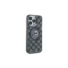 Karl Lagerfeld IML Monogram Karl & Choupette Head MagSafe Case für iPhone 15 Pro Max 6,7 inch Schwarz