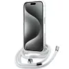 Karl Lagerfeld KLHMP15XHCCHNT Hardcase für iPhone 15 Pro Max 6,7 inch Transparent IML Choupette Head & Cord Magsafe