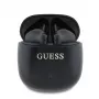 Guess GUTWSJ14ESGKTWS True Wireless Bluetooth 5.3 In-Ear-Kopfhörer mit Ladecase, Schwarz, Classic Logo Print