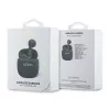 Guess GUTWSJ14ESGKTWS True Wireless Bluetooth 5.3 In-Ear-Kopfhörer mit Ladecase, Schwarz, Classic Logo Print