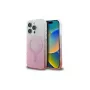 Guess IML Glitter Gradient MagSafe Case für iPhone 16 Pro (Pink)